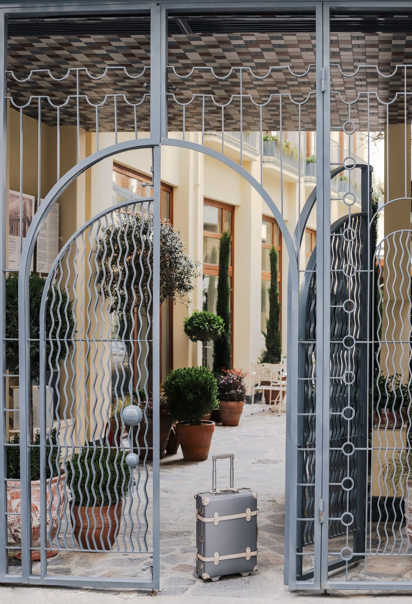 A view of the space at IL CORTILE