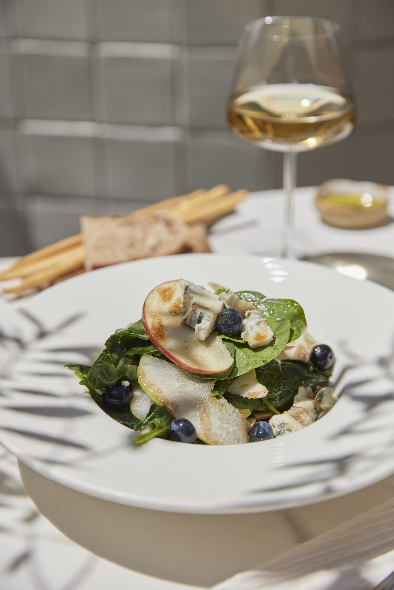 A plate from the kitchen of IL CORTILE