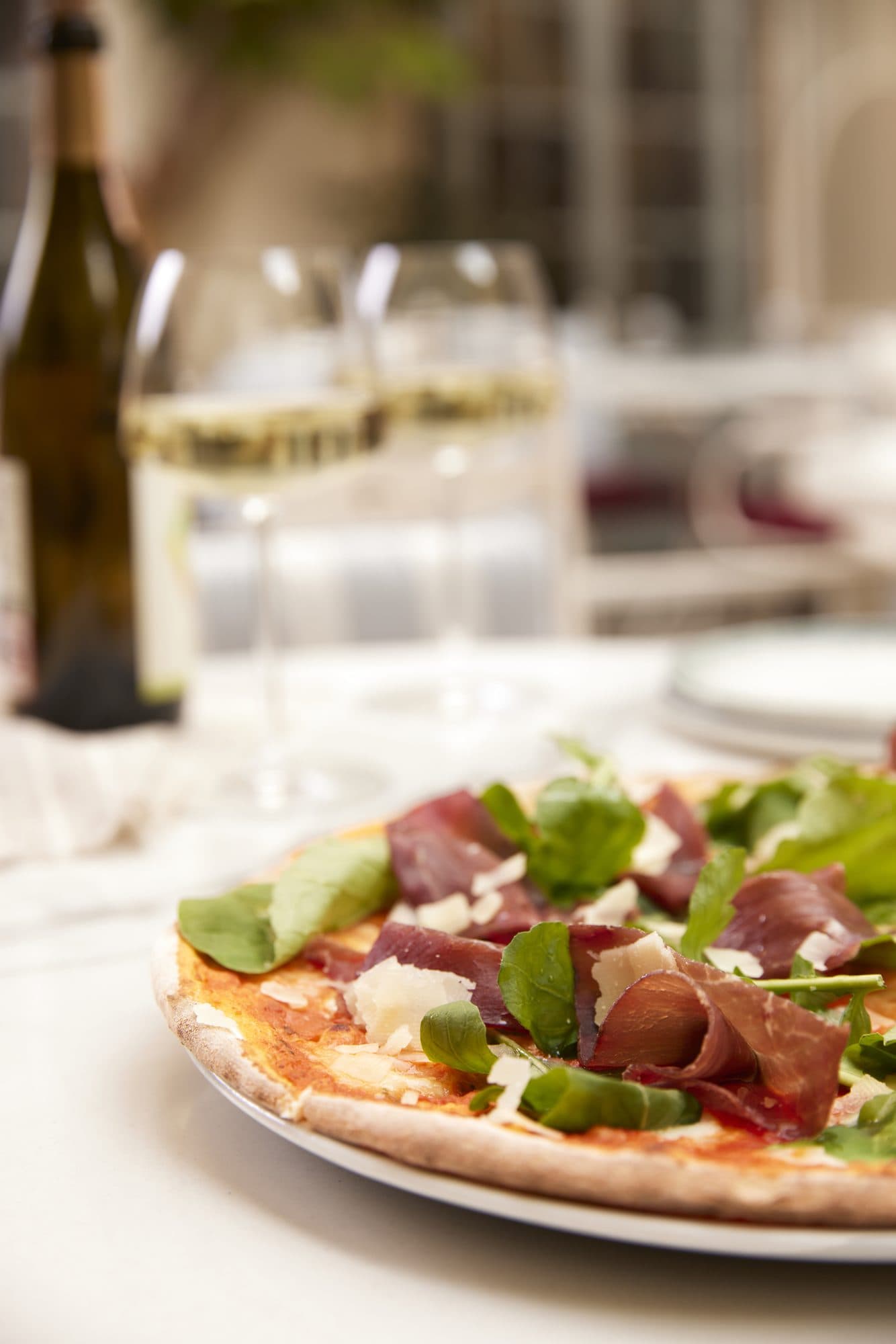 A plate from the kitchen of IL CORTILE