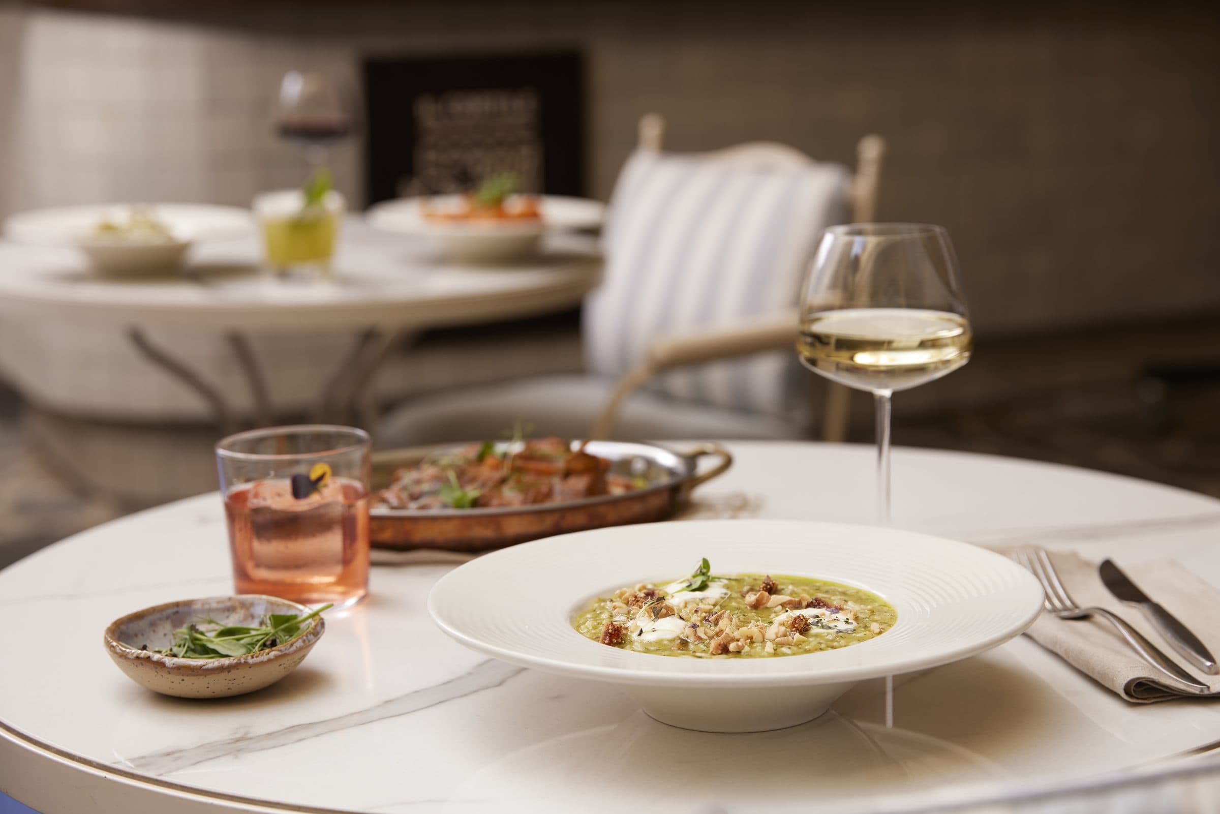 A dish from the IL CORTILE menu